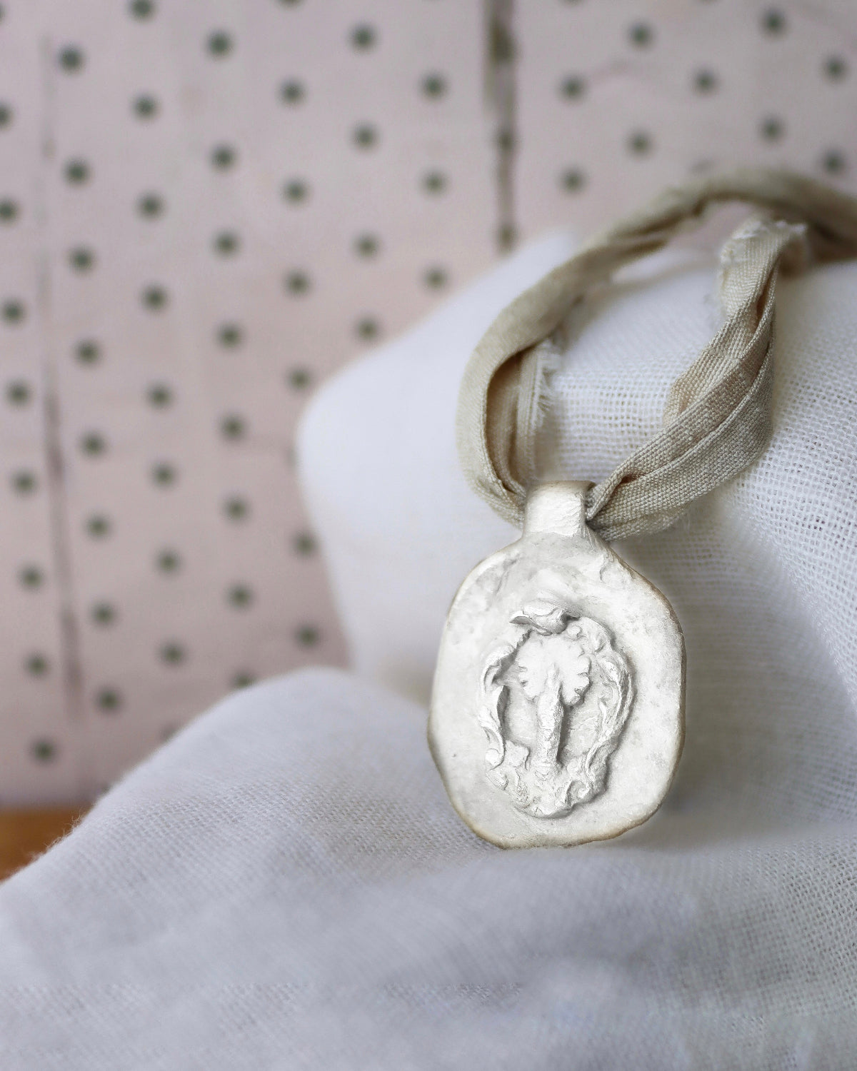 Virgen del Pilar Colgante - Plata