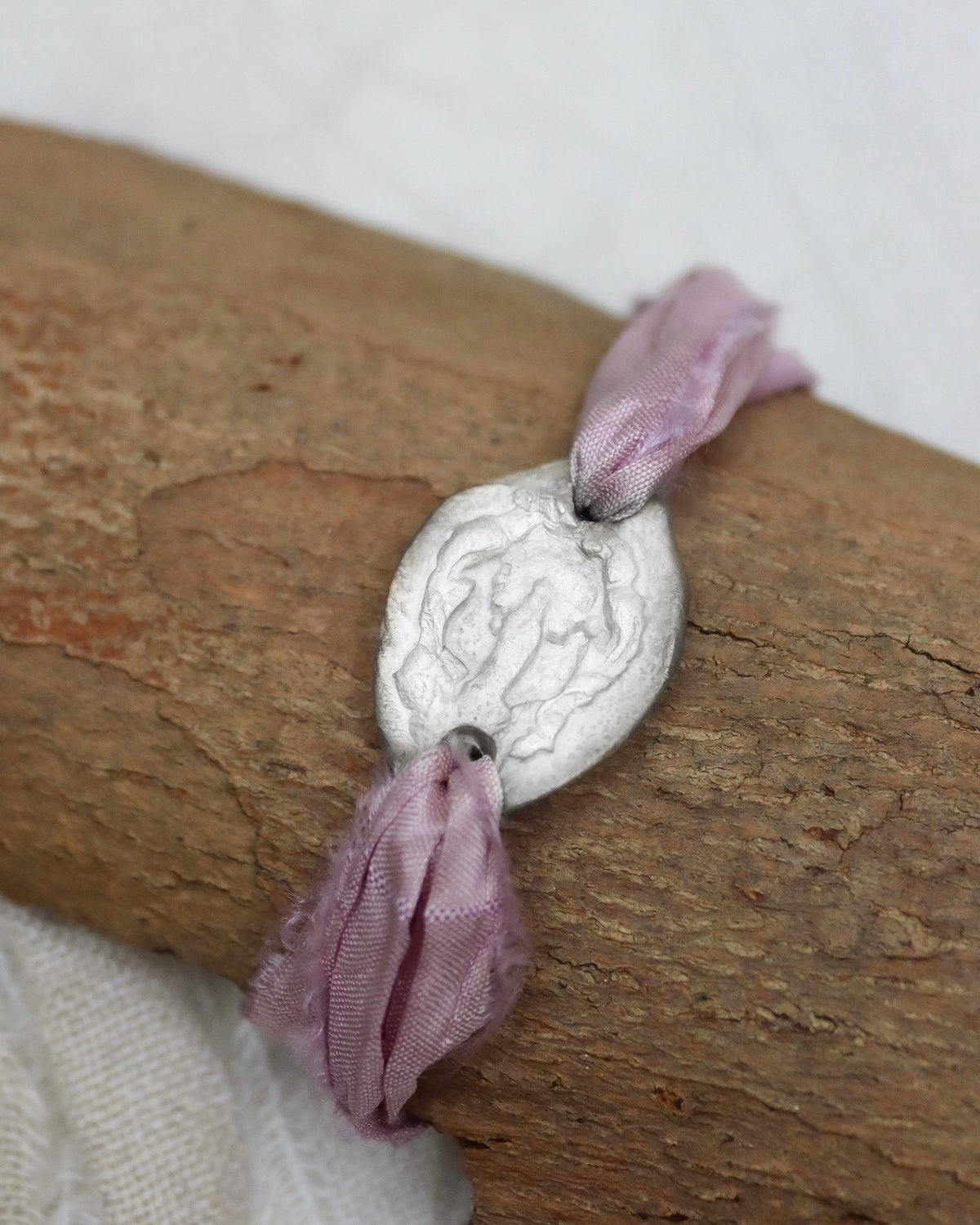 Virgen del Pilar Pulsera - Plata