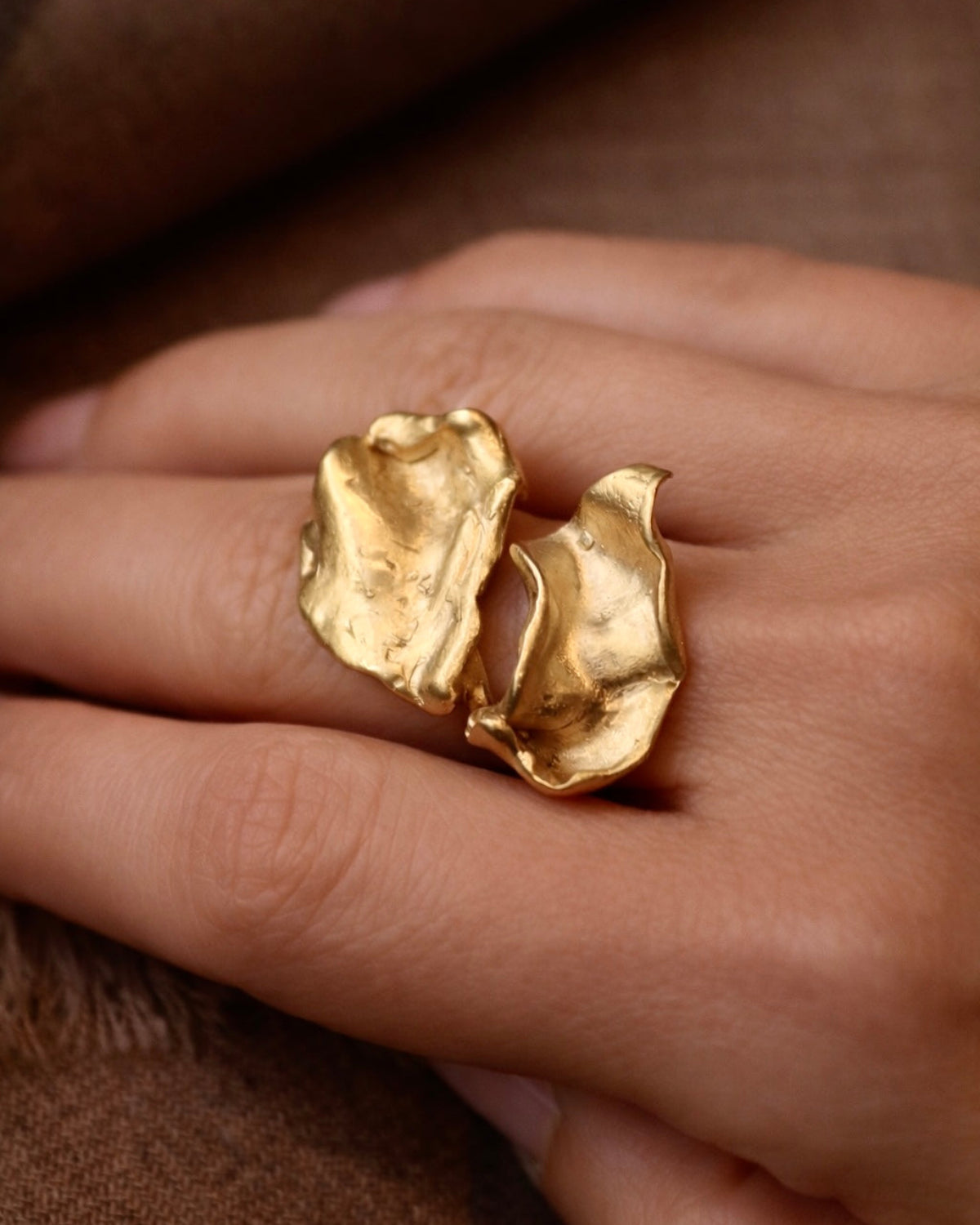Anillo Pino - Dorado