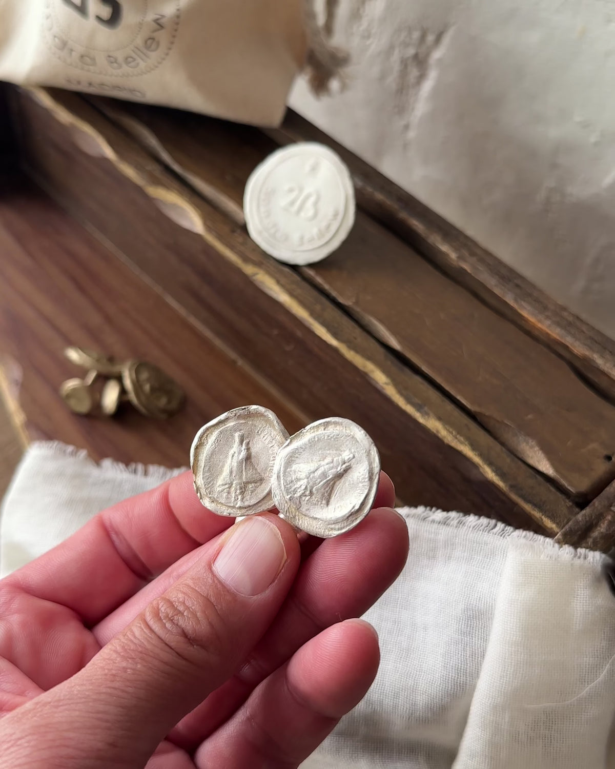 Virgen de Covadonga Gemelos - Plata