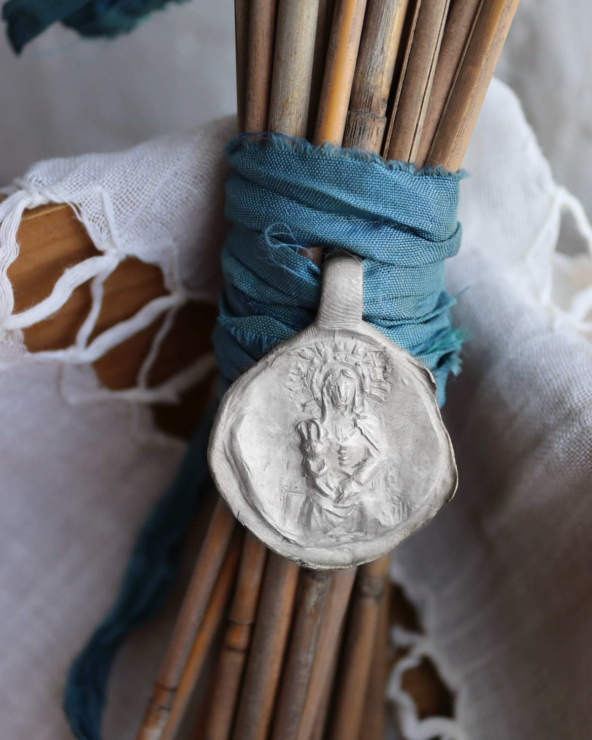 Virgen de Sansueña Ramo - Plata
