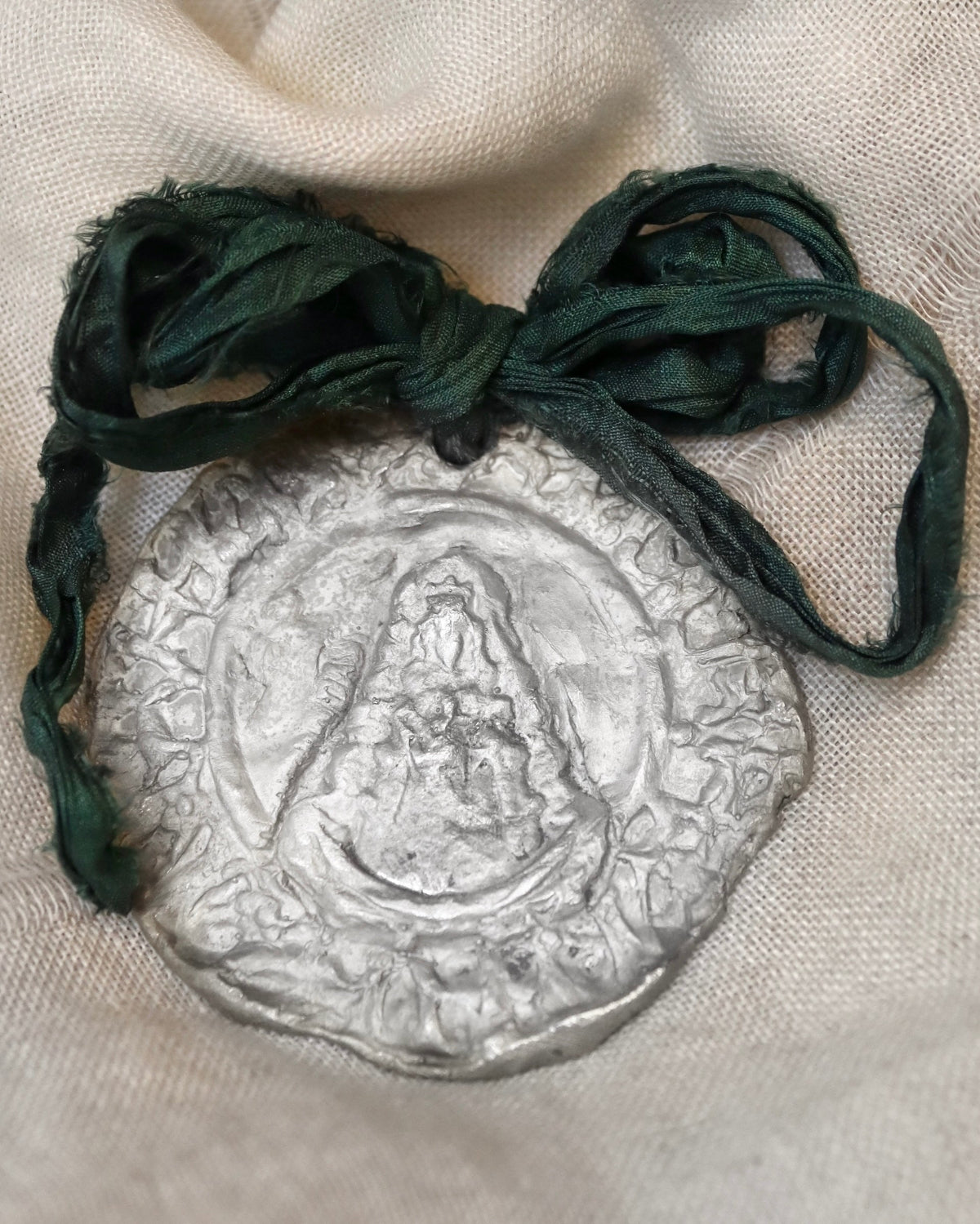 Virgen del Rocío Cuna - Plata