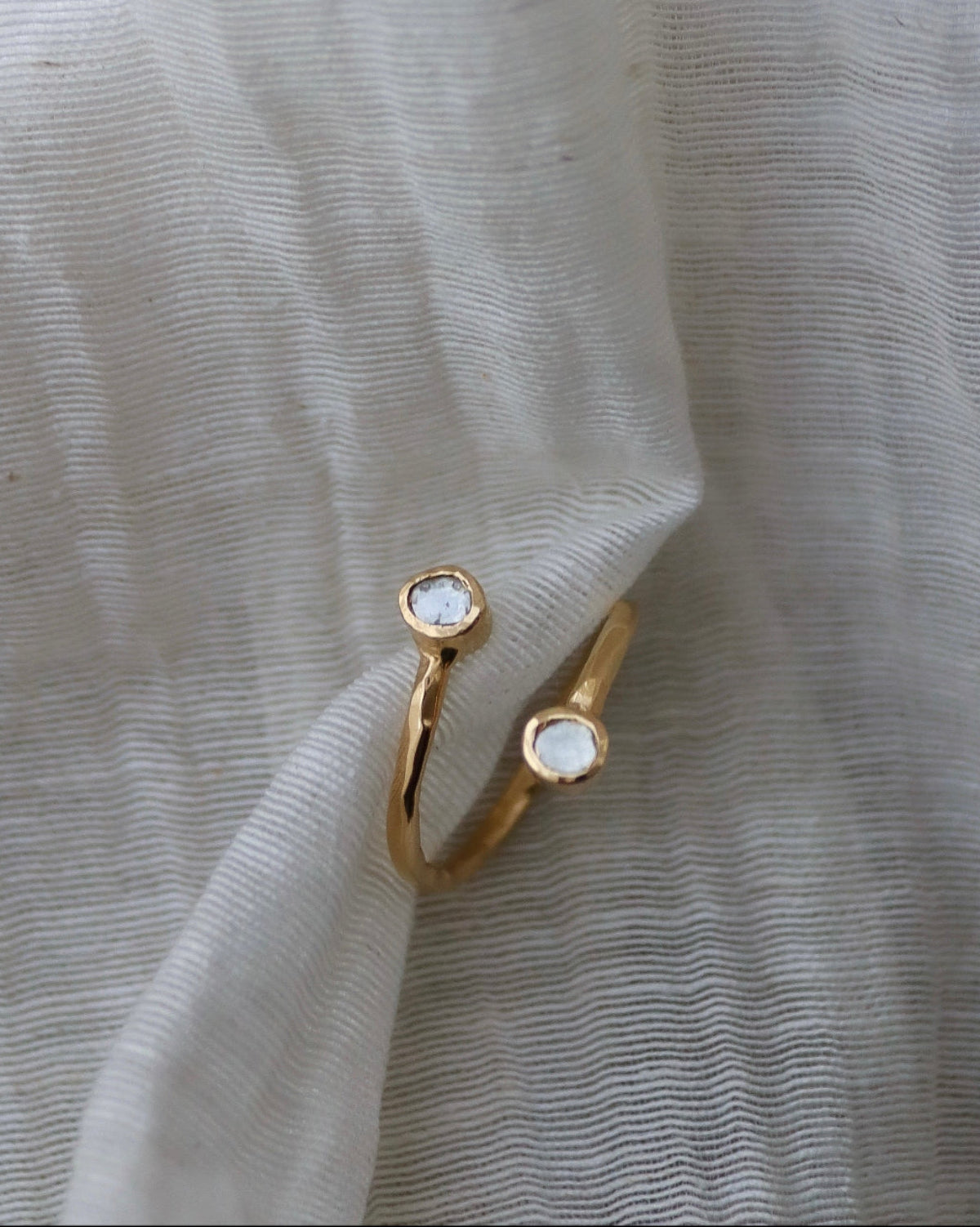Anillo Tú y Yo - Edición limitada - Dorado