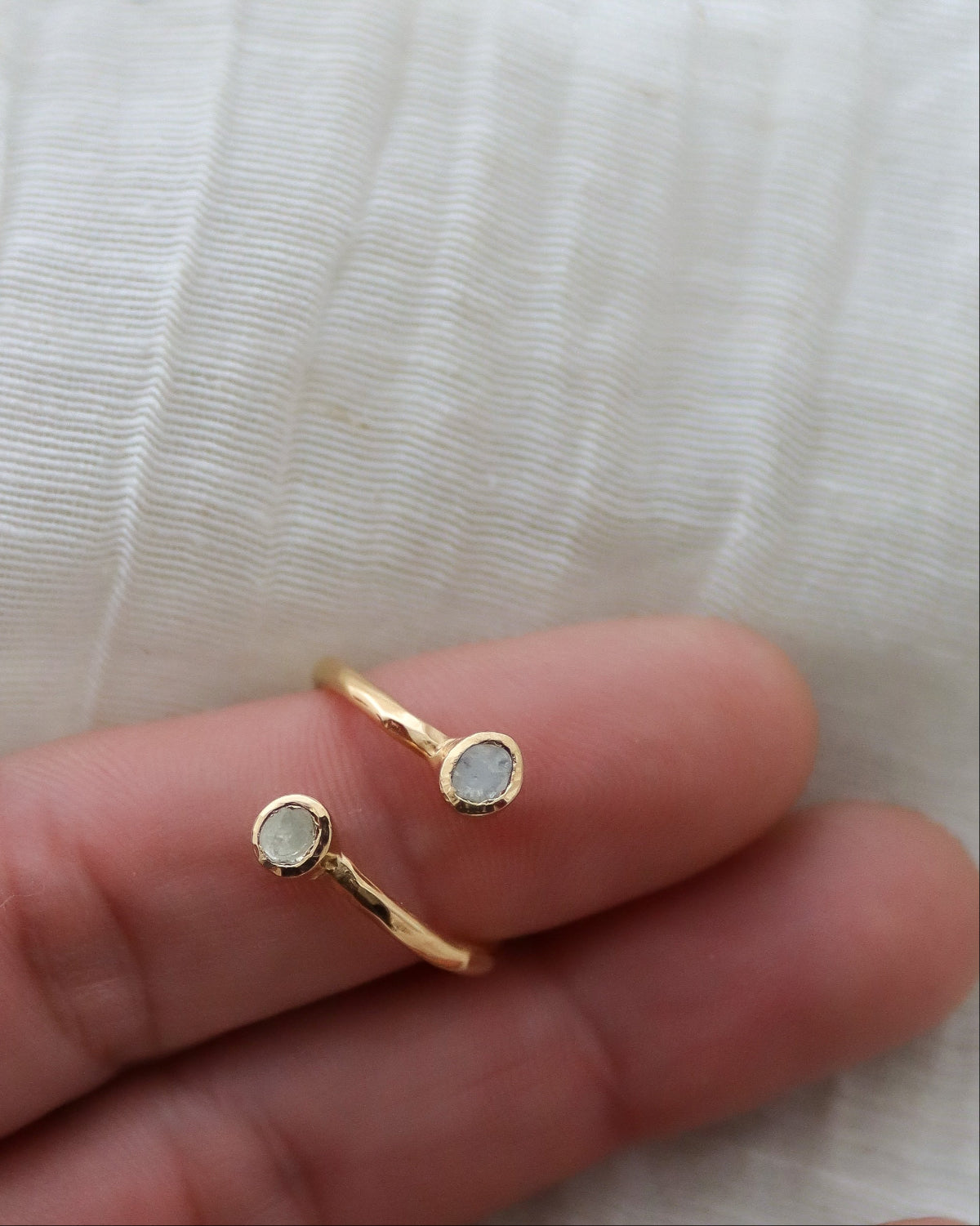 Anillo Tú y Yo - Edición limitada - Dorado